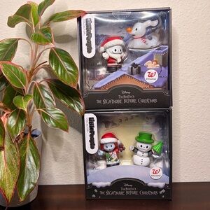 Nightmare Before Christmas Little People Holiday Playset Bundle